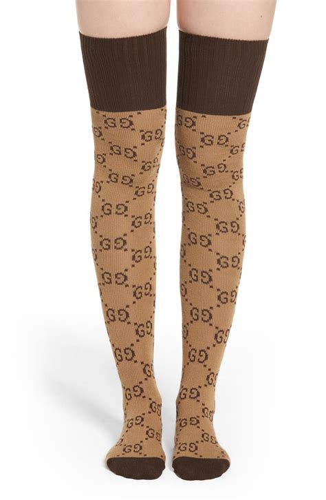 gucci over the knee socks|Gucci socks five oh.